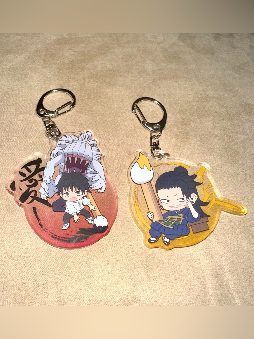 Jujutsu Kaisen Yuta Geto Acrylic Keychain Bundle